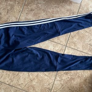 Adidas blue soccer pants